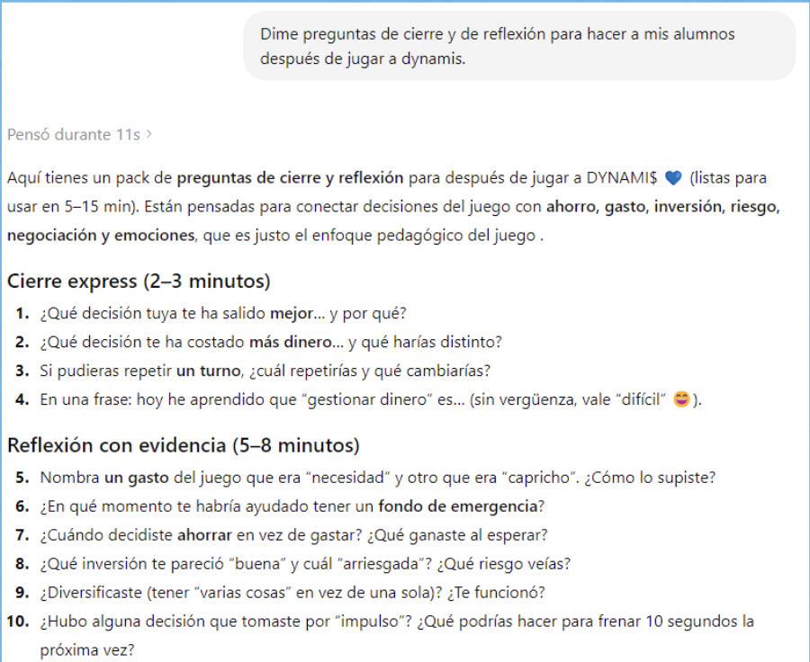 3.Preguntas guía para conversaciones con reflexión